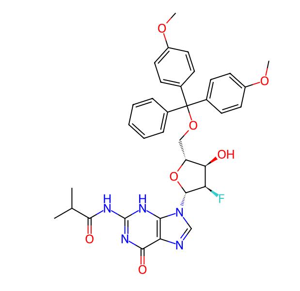 Factory Supply DMT-2'-F-iBu-G / 5'-DMT-2'-F-ibu-dG cas 144089-96-3