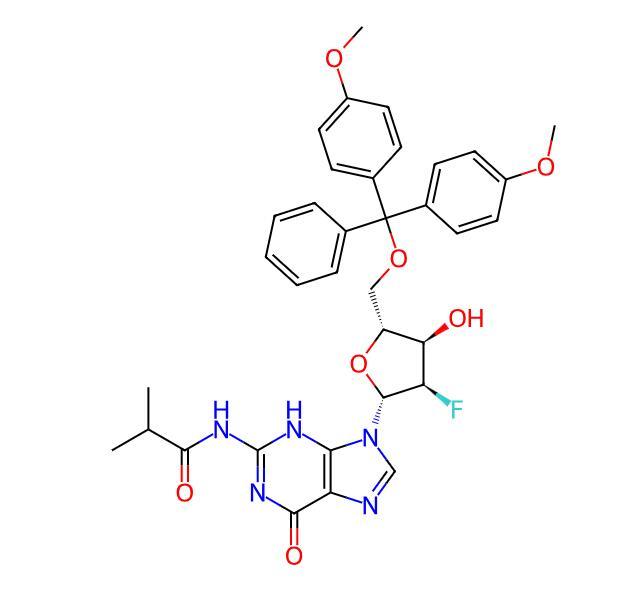 Factory Supply DMT-2'-F-iBu-G / 5'-DMT-2'-F-ibu-dG cas 144089-96-3