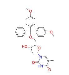 Factory Supply High Quality 5'-O-DMT-thymidine / 5'-O-Dimethoxytrityl-deoxythymidine cas 40615-39-2