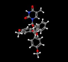 Factory Supply High Quality 5'-O-DMT-thymidine / 5'-O-Dimethoxytrityl-deoxythymidine cas 40615-39-2