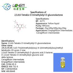 Factory supply Price 2,3,4,6-Tetrakis-O-trimethylsilyl-D-gluconolactone CAS 32384-65-9