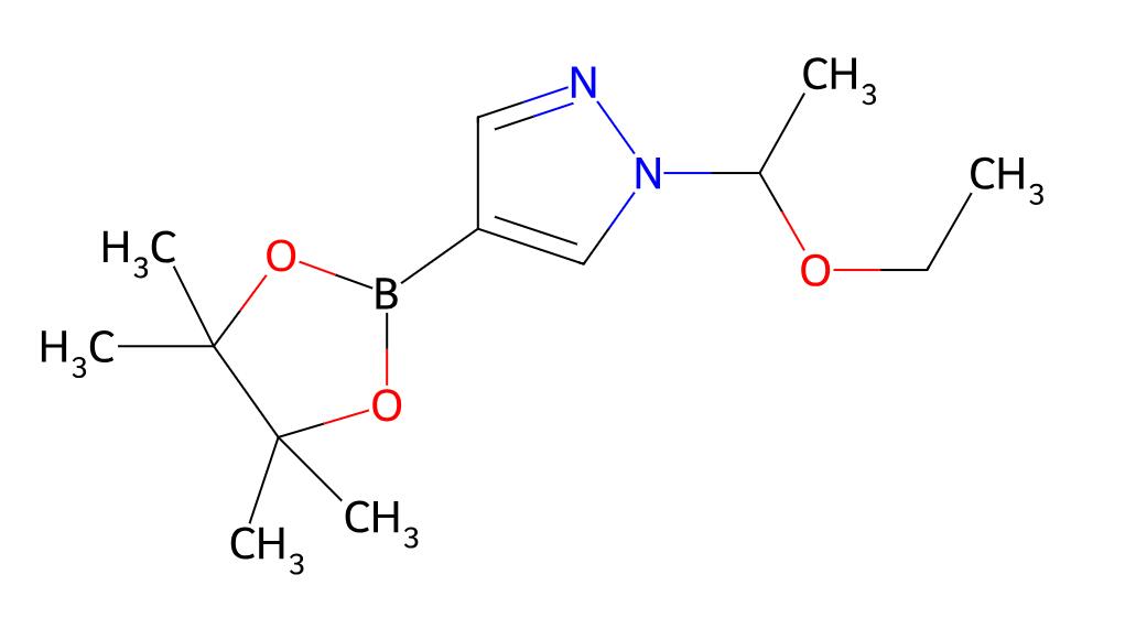 Manufacturer high Quality 1-(1-ethoxyethyl)-4-(4,4,5,5-tetramethyl-1,3,2-dioxaborolan-2-yl)-1H-pyrazole cas 1029716-44-6