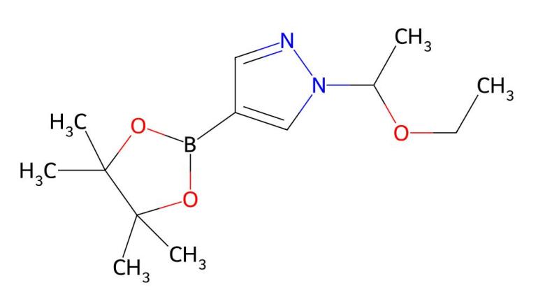 Manufacturer high Quality 1-(1-ethoxyethyl)-4-(4,4,5,5-tetramethyl-1,3,2-dioxaborolan-2-yl)-1H-pyrazole cas 1029716-44-6