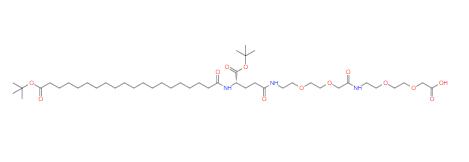 Low Price High Quality tBuO-Ara-Glu(AEEA-AEEA-OH)-OtBu cas 1188328-37-1