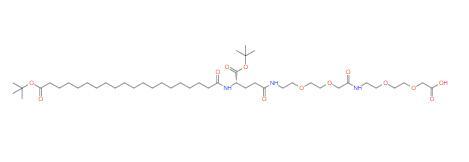 Low Price High Quality tBuO-Ara-Glu(AEEA-AEEA-OH)-OtBu cas 1188328-37-1