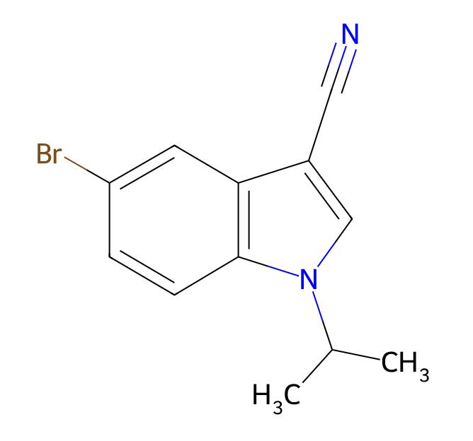 Professional Supplier 1H-Indole-3-carbonitrile, 5-bromo-1-(1-methylethyl)- cas 1508372-50-6