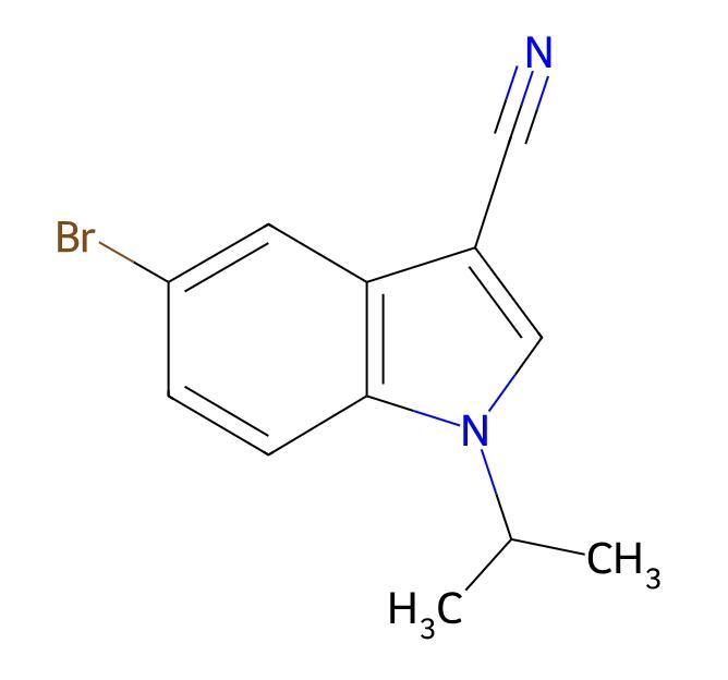 Professional Supplier 1H-Indole-3-carbonitrile, 5-bromo-1-(1-methylethyl)- cas 1508372-50-6
