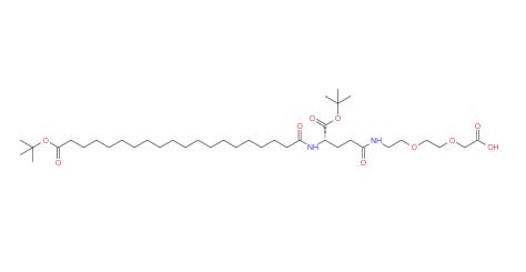 Bulk price high quality C20-OtBu-Glu(OtBu)-AEEA-OH cas 2645421-68-5