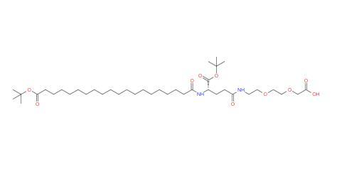 Bulk price high quality C20-OtBu-Glu(OtBu)-AEEA-OH cas 2645421-68-5