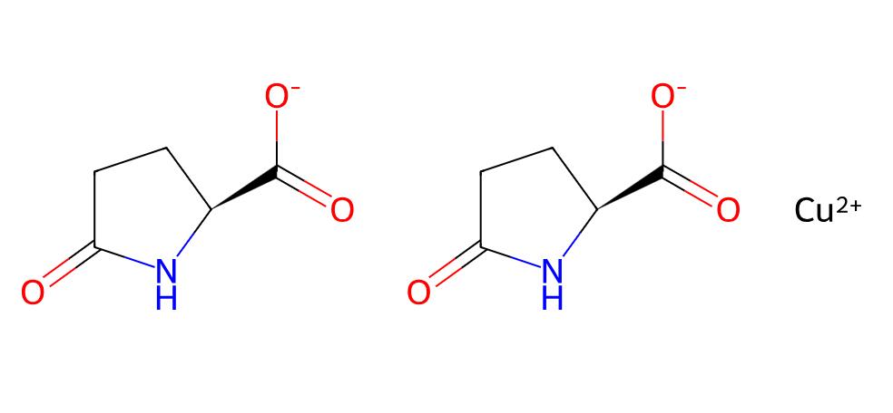 Factory Supply High Quality bis(5-oxo-L-prolinato-N1,O2)copper / Copper PCA cas 15454-74-7