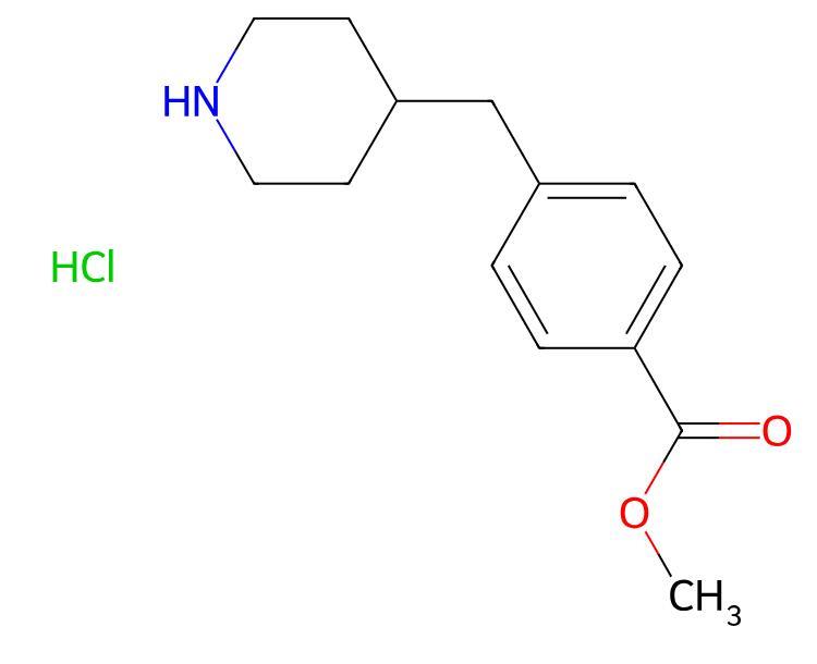 Factory in Stock Methyl 4-(piperidin-4-ylmethyl)benzoate hydrochloride cas 333986-70-2