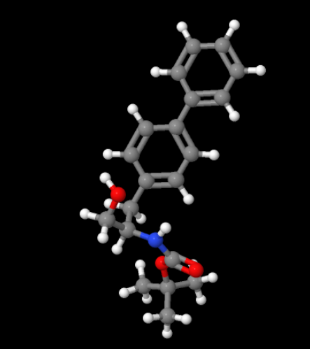 High quality (R)-tert-butyl (1-([1,1'-biphenyl]-4-yl)-3-hydroxypropan-2-yl)carbamate cas 1426129-50-1 in stock