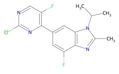 Factory in Stock 6-(2-Chloro-5-fluoropyrimidin-4-yl)-4-fluoro-1-isopropyl-2-methyl-1H-benzo[d]imidazole cas 1231930-42-9