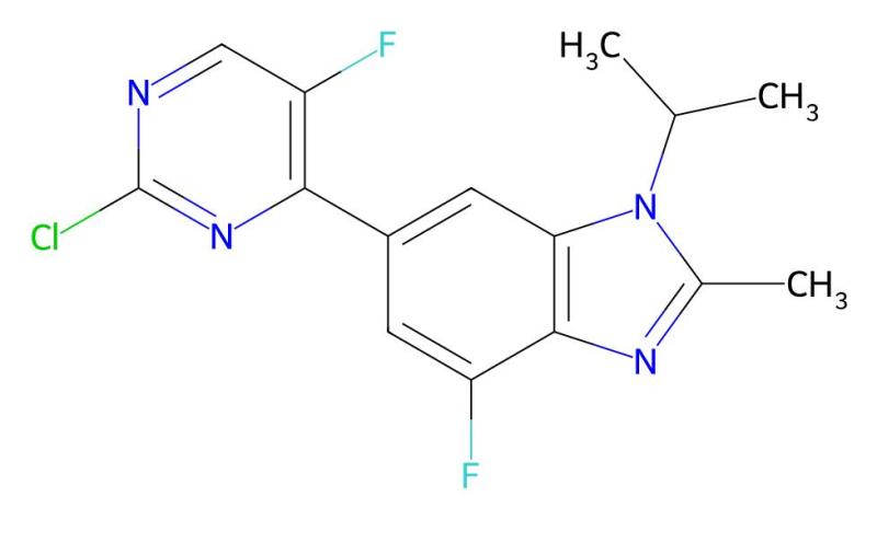 Factory in Stock 6-(2-Chloro-5-fluoropyrimidin-4-yl)-4-fluoro-1-isopropyl-2-methyl-1H-benzo[d]imidazole cas 1231930-42-9
