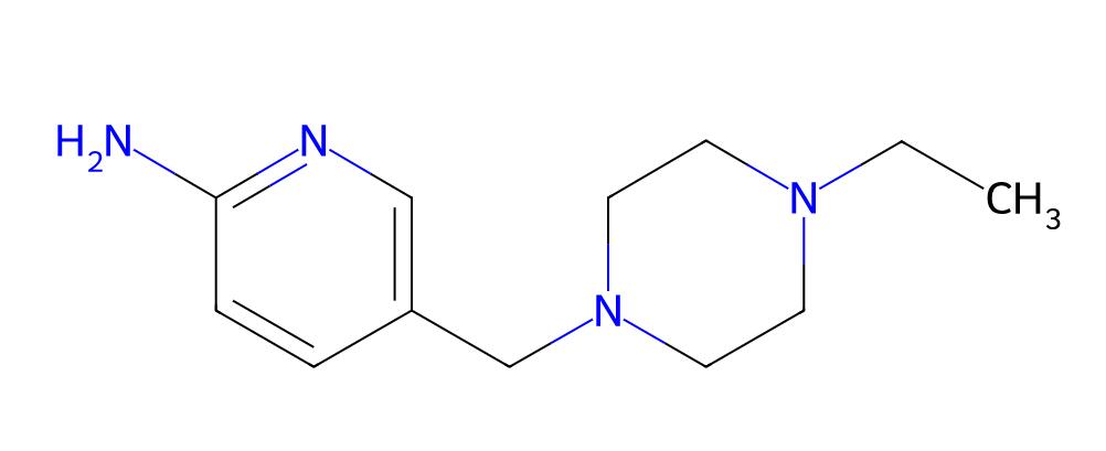 Cheap Price High Purity 5-((4-Ethylpiperazin-1-yl)methyl)pyridin-2-amine cas 1180132-17-5