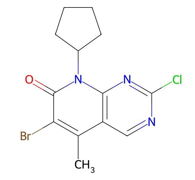 Best Price 6-Bromo-2-chloro-8-cyclopentyl-5-methylpyrido[2,3-d]pyrimidin-7(8H)-one cas 1016636-76-2