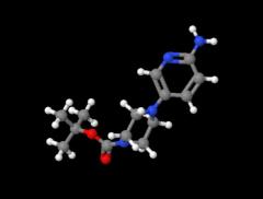 Factory in Stock tert-Butyl 4-(6-aminopyridin-3-yl)piperazine-1-carboxylate cas 571188-59-5