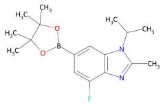 Best Price 4-Fluoro-2-methyl-1-(1-methylethyl)-6-(4,4,5,5-tetramethyl-1,3,2-dioxaborolan-2-yl)-1H-benzimidazole cas 1231930-37-2