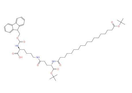 High Quality Fmoc-Lys[γ-Glu(OtBu)-C18-OtBu)]-OH cas 1931109-48-6