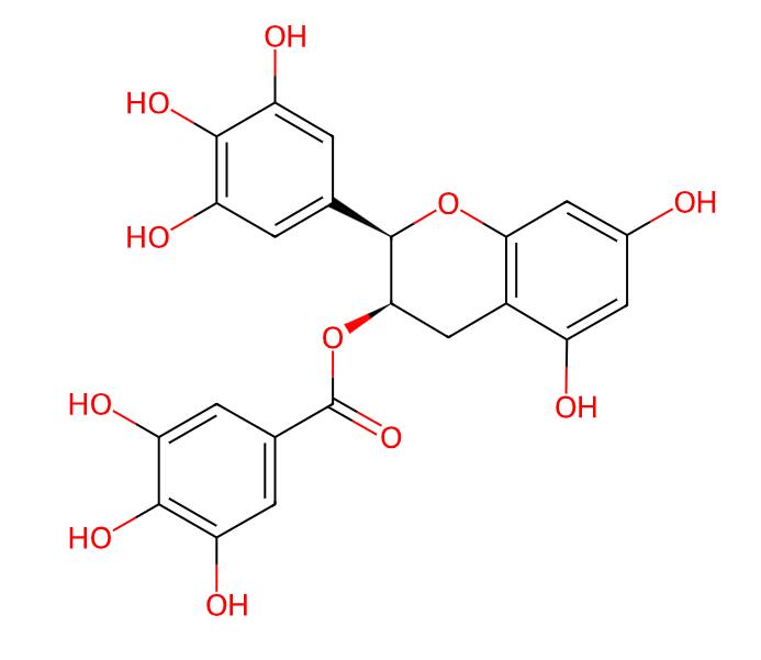 Factory Wholesale Price (-)-Epigallocatechin gallate EGCG cas 989-51-5