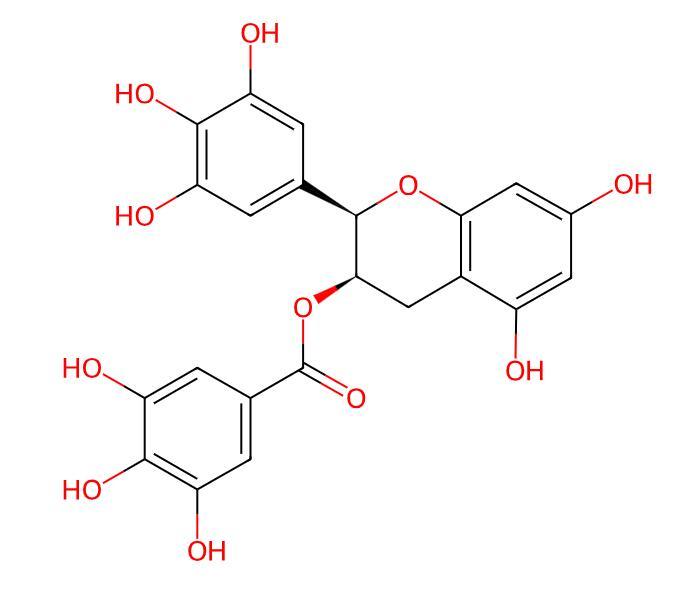Factory Wholesale Price (-)-Epigallocatechin gallate EGCG cas 989-51-5