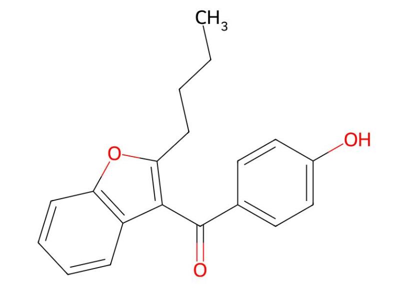 Factory Hot Sale 2-Butyl-3-(4-hydroxybenzoyl)benzofuran cas 52490-15-0