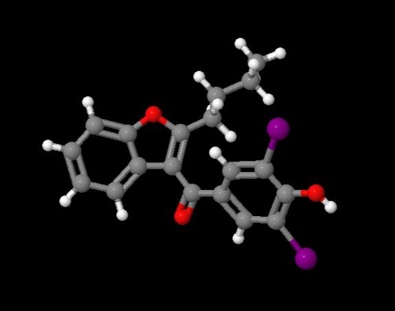 Manufacturer high Quality 2-Butyl-3-(3,5-diiodo-4-hydroxybenzoyl)benzofuran cas 1951-26-4