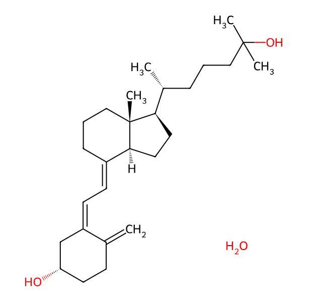 Manufacturers supply 25-Hydroxyvitamin D3 monohydrate cas 63283-36-3