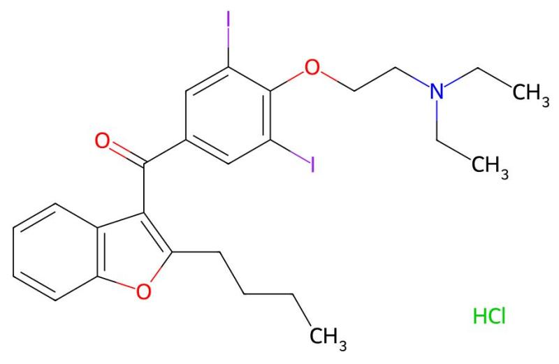 Wholesale Price Amiodarone Hydrochloride cas 19774-82-4