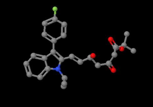 Factory Price Sell tert-Butyl (E)-7-[3'-(4''-fluorophenyl)-1'-methylethyl-indol-2'-yl]-3-hydroxy-5-oxo-6-heptenoate cas 375846-25-6
