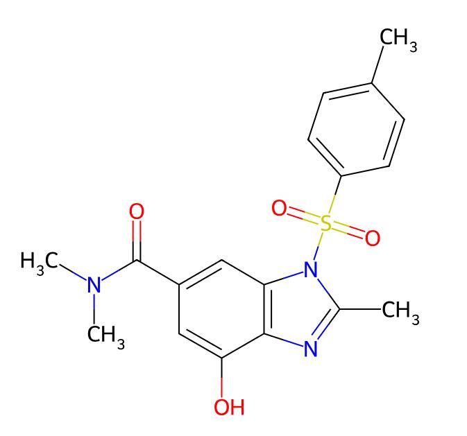 Cheap Price High Purity 4-Hydroxy-N,N,2-trimethyl-1-tosyl-1H-benzo[d]imidazole-6-carboxamide cas 942195-86-0