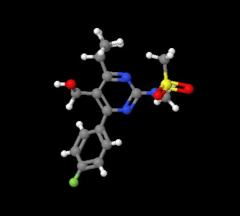 Hot selling high quality Rosuvastatin calcium intermediate cas 147118-36-3