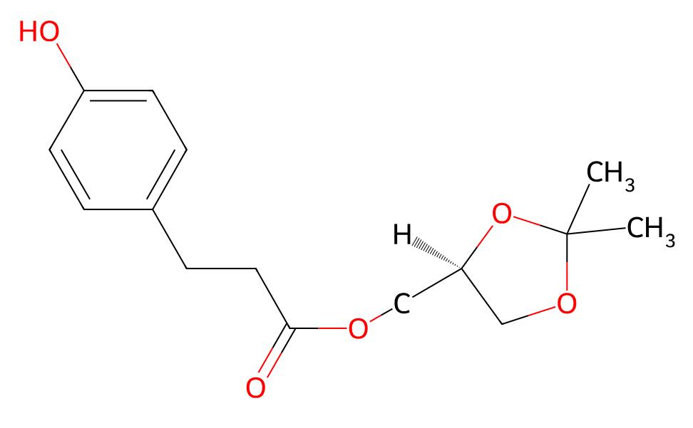 Factory in Stock (S)-(2,2-dimethyl-1,3-dioxolan-4-yl)methyl 3-(4-hydroxyphenyl)propanoate cas 144256-11-1