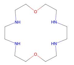 Good Product 1,10-Dioxa-4,7,13,16-tetraazacyclooctadecane cas 296-36-6