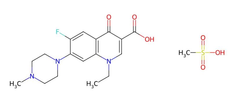 Factory Supply High Quality Pefloxacin mesylate cas 70458-95-6