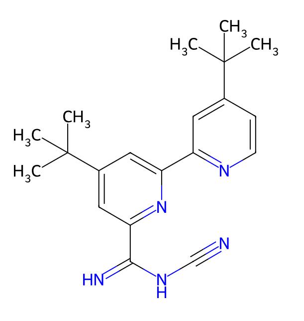 Bulk price high quality 4,4'-Di-tert-butyl-N-cyano-[2,2'-bipyridine]-6-carboximidamide cas 2755915-54-7