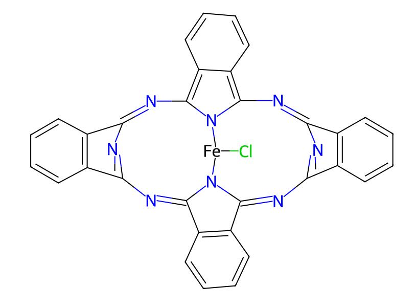 Factory in Stock Iron(III) phthalocyanine chloride cas 14285-56-4