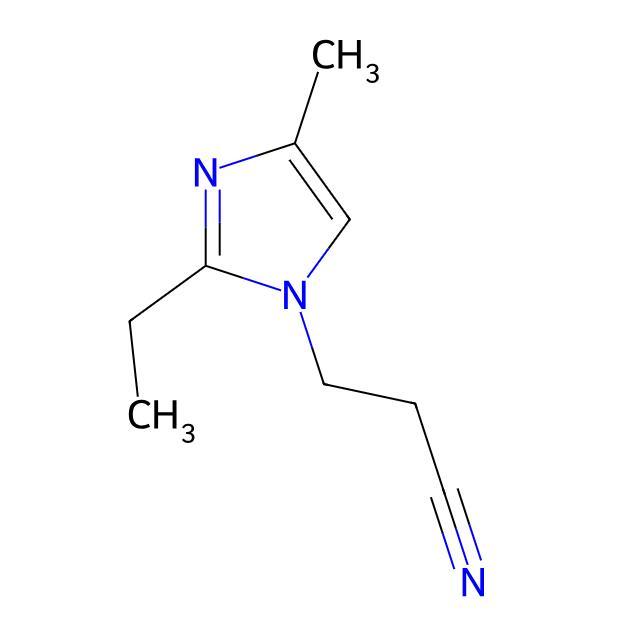 Hot selling high quality 2-Ethyl-4-methyl-1H-imidazole-1-propanenitrile cas 23996-25-0