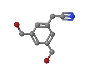 Factory Price 2-(3,5-bis(Bromomethyl)phenyl)acetonitrile cas 168414-97-9