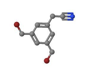 Factory Price 2-(3,5-bis(Bromomethyl)phenyl)acetonitrile cas 168414-97-9