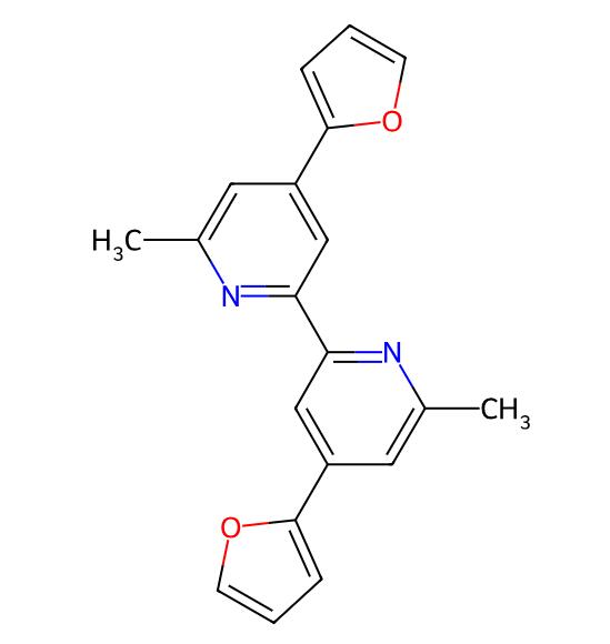 Wholesale Price 4,4'-Di(furan-2-yl)-6,6'-dimethyl-2,2'-bipyridine cas 144342-48-3