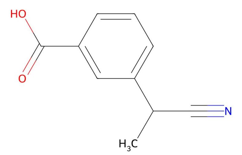 Factory supply Price 3-(1-Cyanoethyl)benzoic Acid cas 5537-71-3