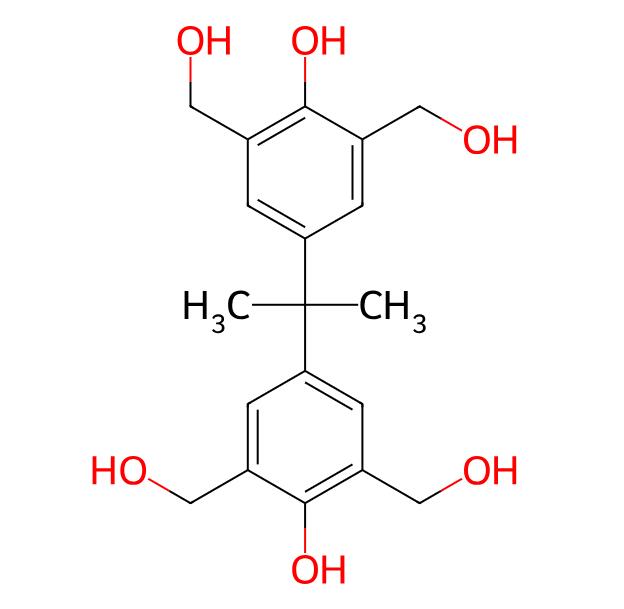 Factory Price 5,5'-isopropylidenebis(m-xylene-2,alpha,alpha'-triol) cas 3957-22-0