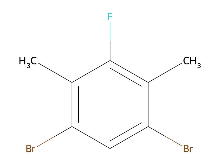 Low Price High Quality 1,5-Dibromo-3-fluoro-2,4-dimethylbenzene cas 1781113-11-8