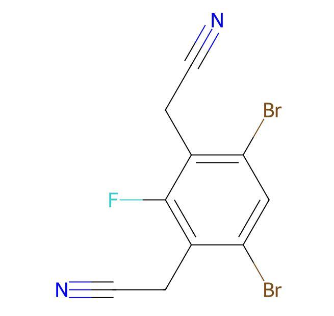 Factory Price Sell 4,6-Dibromo-2-fluoro-1,3-benzenediacetonitrile cas 2789616-13-1