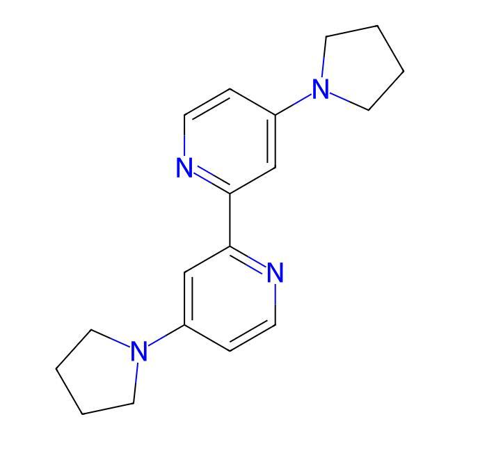 China Manufacturer 4,4'-Di(pyrrolidin-1-yl)-2,2'-bipyridine cas 874758-86-8
