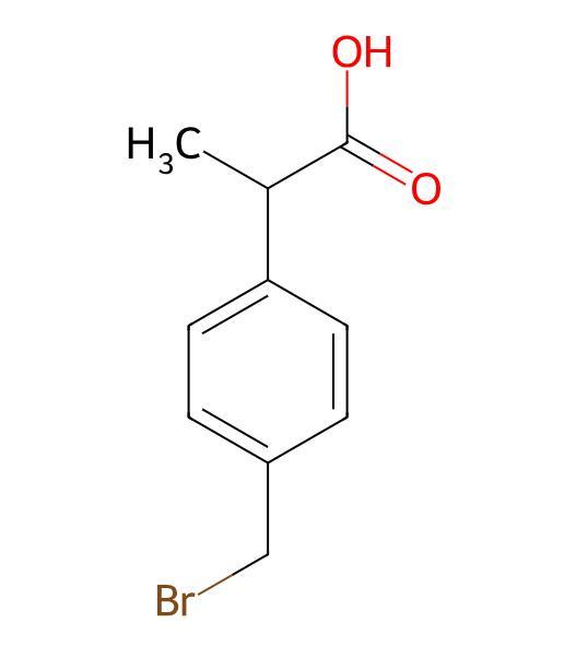 Wholesale High Purity Price 2-(4-Bromomethyl)phenylpropionic acid cas 111128-12-2