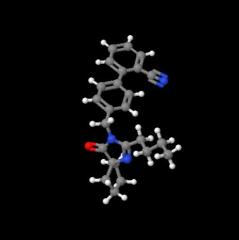 Factory Wholesale Price 4'-[(2-Butyl-4-oxo-1,3-diazaspiro[4.4]non-1-en-3-yl)methyl]-(1,1'-biphenyl)-2-carbonitrile cas 138401-24-8