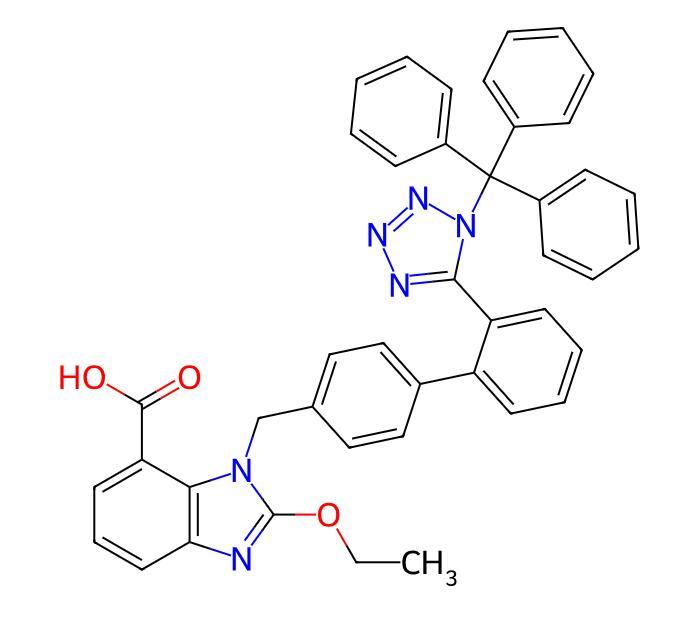 Wholesale Price Trityl candesartan / N-Trityl Candesartan cas 139481-72-4