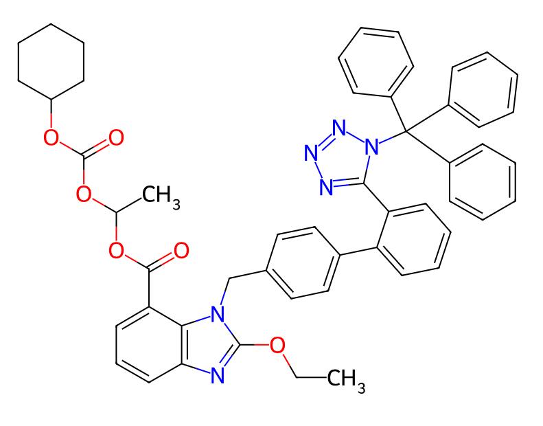 Factory Supply High Quality Trityl Candesartan Cilexetil cas 170791-09-0